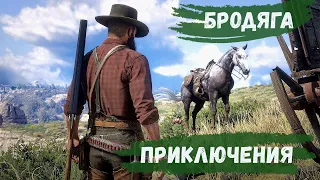 Red Dead Redemption 2 - РП За Бродягу.  Бродяга БУХАЕТ.  Добыл ГРИЗЛИ  # 16