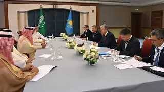 К.Токаев провел встречи с руководителями крупнейших компаний Саудовской Аравии