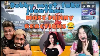 Dobby meet fake jonathan || Dobby and kani epic reactions 😂🥵 || Dobby reacts