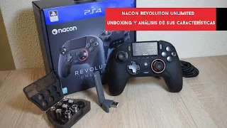 Nacon Revolution Unlimited Pro Controller. Unboxing y análisis del mando de competición
