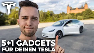 5+1 GADGETS für DEINEN TESLA! (Model 3/Y)