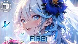 Nightcore - Fire! (Alan walker - ft. YUQI of (G)I-DLE, JVKE (Lyrics)