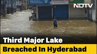 Hyderabad Rain: Hyderabad Battered By Heavy Rain; Flooding In Several Areas