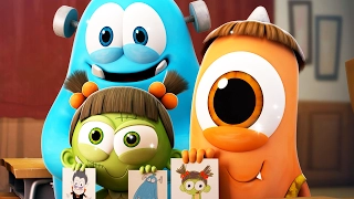 Funny Animated Cartoon | Spookiz Season 1 - Kong Kong's Amulet | 스푸키즈 | Videos For Kids