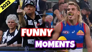 AFL FUNNY MOMENTS 2022