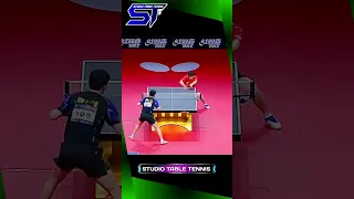 Loop Backhand techniques and Strongest Topspin FAN ZHENDONG #tabletennis #pingpong #shorts