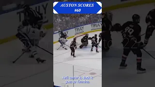 Auston Matthews scores #60 for the 2nd time in 3 seasons