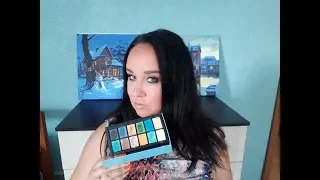 Бюджетная палетка I Heart Revolution Mermaids Heart Eyeshadow Palette