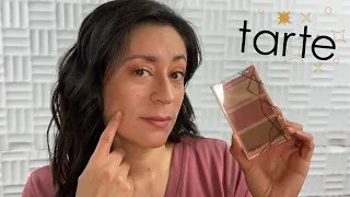 A New Face Palette is Out! Tarte Cheeky Claymate Face Palette | Review and Try-on