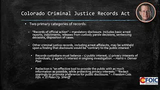 Understanding the Criminal Justice Record Act and How to Pry Records Loose