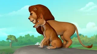 The Lion and the Fox Stories Collection | Telugu Stories for Kids | Infobells