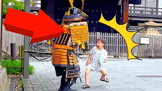 #18 SAMURAI Mannequin Prank in Kyoto Japan