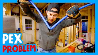 Plumbing Our HOME With Pex! 🚰 Rough In Plumbing For Our HOME