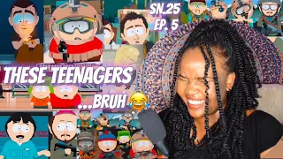 SOUTH PARK REACTION 25×5 “Help, My Teenager Hates Me!” #fullepisode #commentary