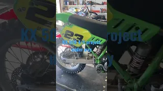 KX 500 build started