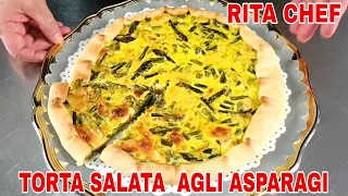 ASPARAGUS SAVORY PIE⭐RITA CHEF | Tasty and delicious.