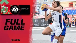 France 🇫🇷 vs Thailand 🇹🇭 | Women | Full Game | FIBA 3x3 U23 World Cup 2023