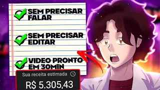 COMO FAZER UM CANAL DARK NO YOUTUBE! 🔥 (fácil e RÁPIDO demais!)