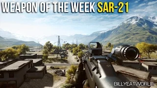 Battlefield 4 (PS4) - SAR-21 Weapon Review - Weapon Of The Week #14 (BF4 Gameplay)