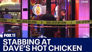 Man stabbed to death at Long Beach Dave's Hot Chicken restaurant