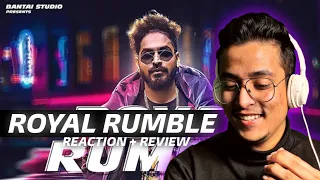 Emiway || ROYAL RUMBLE || "REACTION"!!