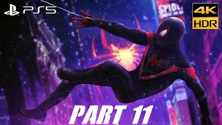 Spider-Man: Miles Morales PS5 4K HDR UHD- Walkthrough Gameplay Part #11