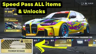 Need For Speed Unbound: Vol 7 "Speed Pass" ALL items & Unlocks