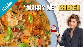 Viral MARRY ME CHICKEN Recipe 💍 with Refika Touch For Your Loved One ❤️ It's Delicious & Very Easy