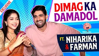 Niharika Chouksey & Farman Haider Play Fun Segment Dimag Ka Damadol | Aaina | PNTV Exclusive