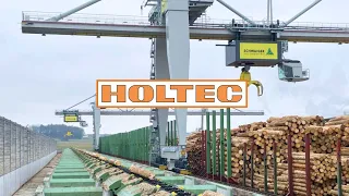 Schwaiger Holzindustrie - Rundholzplatz von HOLTEC