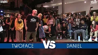 SNIPES FUNKIN STYLEZ 2019 - MATM Freestyle Best 16 - TWOFACE vs. DANIEL