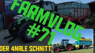 FarmVLOG# 71 der Vierte Schnitt: Deutz Agrotron 106 darf vorm Ladewagen