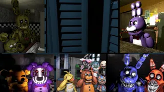 Five Nights at Freddy's 4 Trailer [REACTION MASH-UP]#827