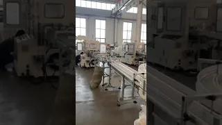 Non stop fully automatic glue lamiantion kitchen paper towel roll production line