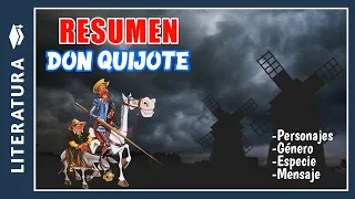 ⚔️​Resumen de Don QUIJOTE de la MANCHA  | Género especie y mensaje de Don Quijote de la Mancha🤺