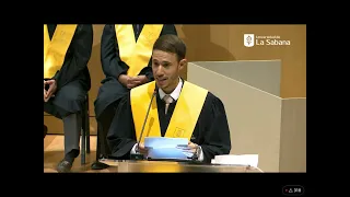 Palabras de agradecimiento - Discurso de Graduación Médico Unisabana 2022 -1