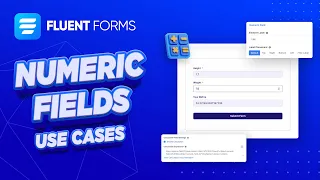 How to Use Numeric Field in Fluent Forms | Real-Life Use Cases