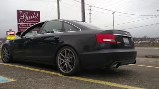 S6 v10 5.2L headers / exhaust sound