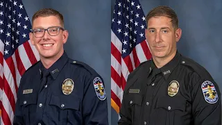 Dramatic video shows brave LMPD officer rescue injured officer under gunfire