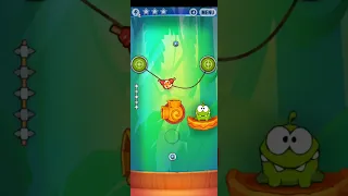 Cut The Rope Experiments Bamboo Chutes 3 stars walkthrough LEVEL 8-22