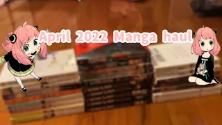 April manga haul - April 2022