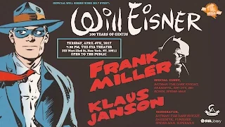Frank Miller and Klaus Janson - 100 Years of Genius: The Life and Legacy of Will Eisner