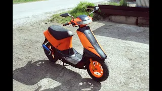 Тюнинг скутера Honda dio af 27