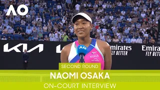 Naomi Osaka On-Court Interview (2R) | Australian Open 2022