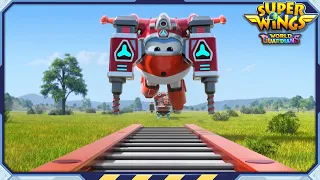 [SUPERWINGS6] Choo Choo Through the Water | EP08 | Superwings World Guardians | Super Wings