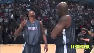 SHAQ TALKS TRASH TO DWIGHT WHILE DANCING!!!