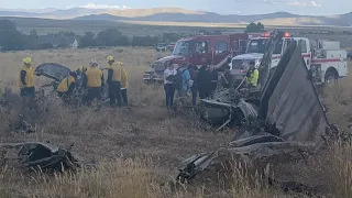 Reno air race crash: 2 pilots die in mid-air collision