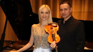 W.A. Mozart - Sonata for Violin and Piano K 454 / Anastasiya Petryshak and Lorenzo Meo