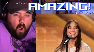 Singer reaction to SYDNIE CHRISTMAS ON BRITAIN'S GOT TALENT - TOMORROW