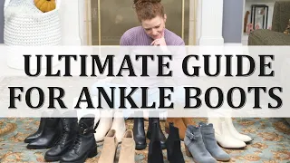 Ultimate Guide For Wearing Ankle Boots With Ankle Or Crop Jeans & What Works With Most Leg Styles